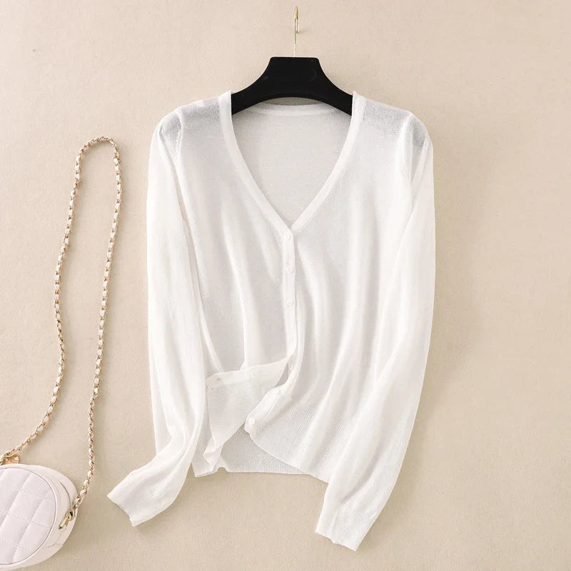 Kimona Ice Silk Cardigan