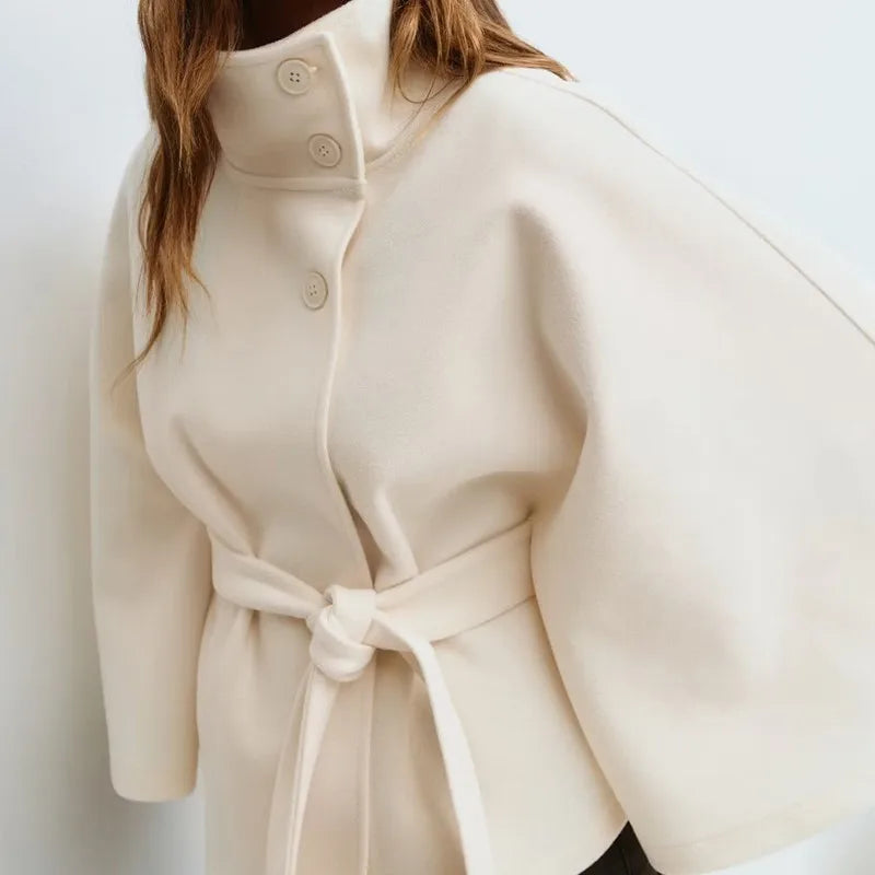 Merida Belted Cape Jacket