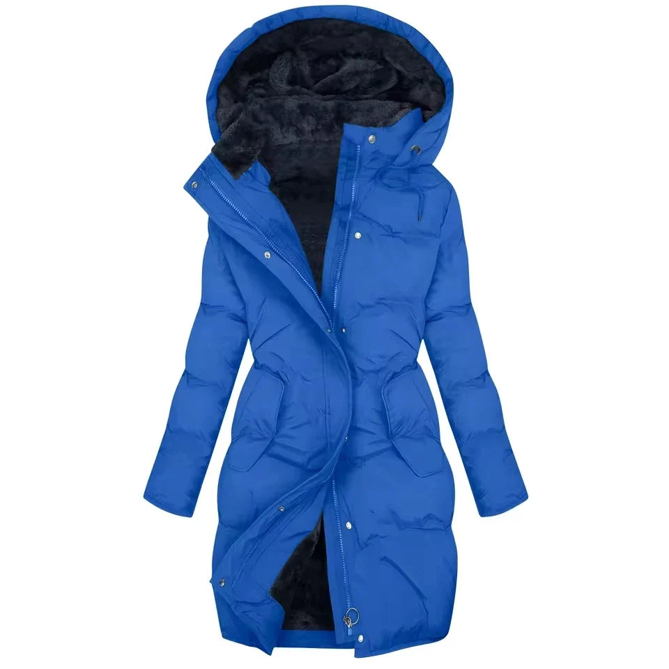 Amalia Drawstring Waist Puffer