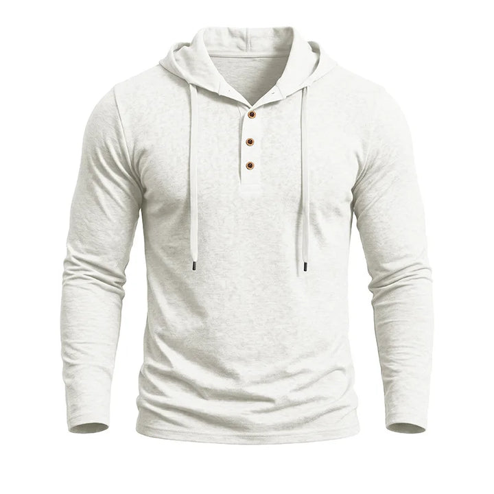 Corwin Drawstring Hood Pullover