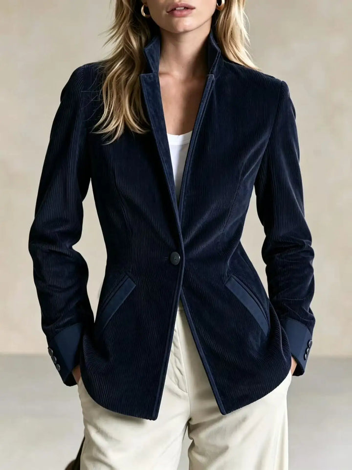 Oletta Stand Collar Blazer