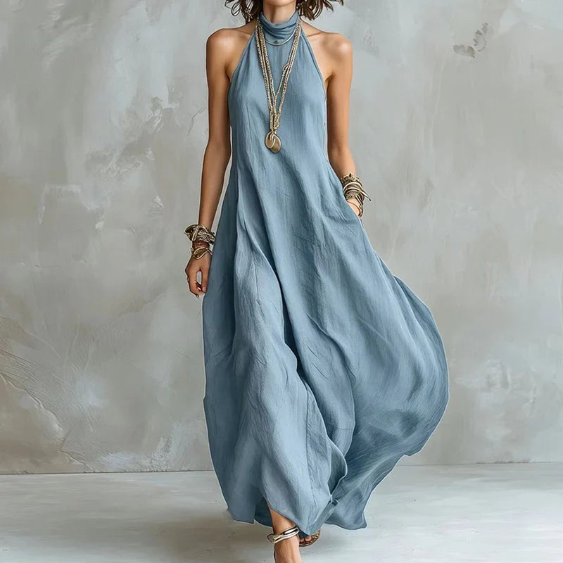 Kathy Halter Flowy Maxi Dress
