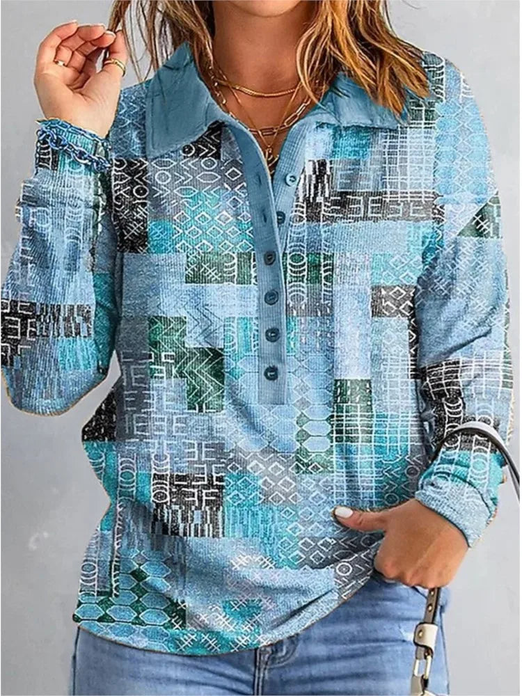 Fenella Button Placket Shirt