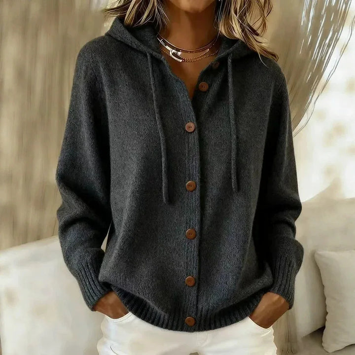 Hollis Hooded Knit Cardigan