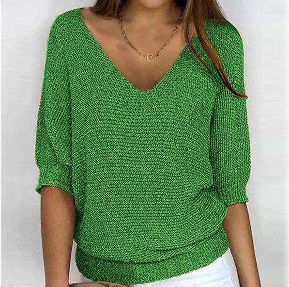 Vivienne Ribbed Knit Top