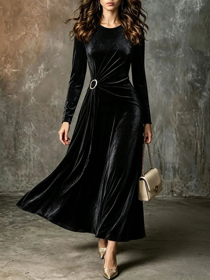 Liora Gathered Waist Dress