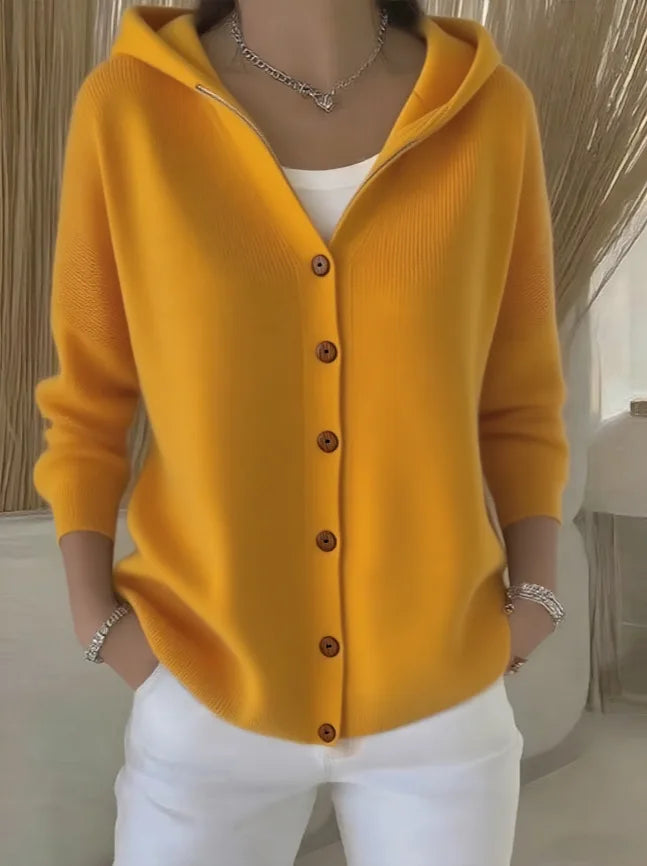 Rosaline Hooded Knit Cardigan