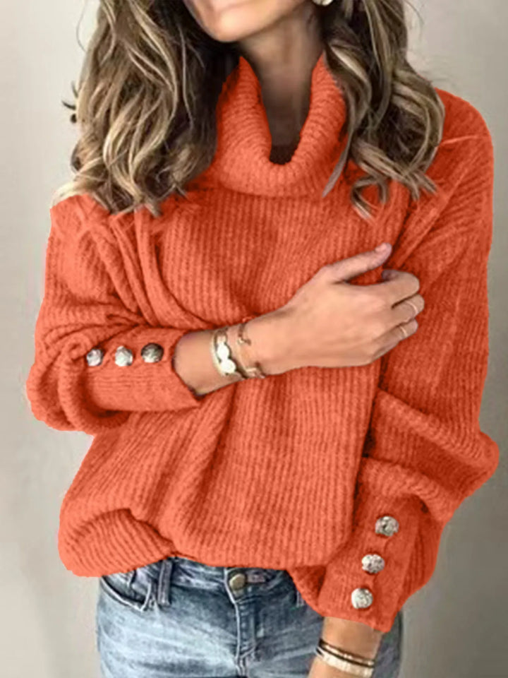 Larken Turtleneck Ribbed Sweater