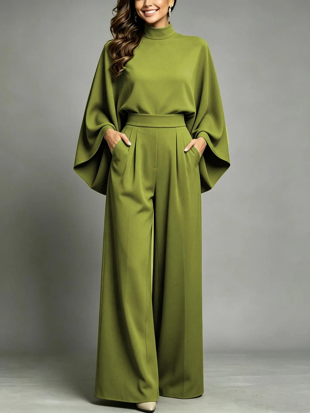 Verena Formal Cape Sleeve Set