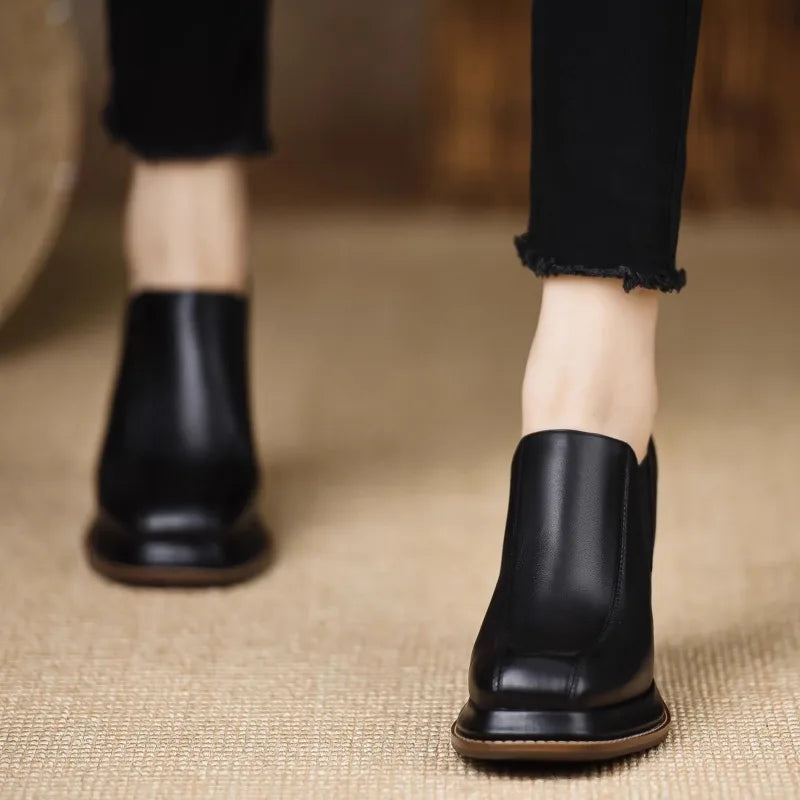 Verlaine Block Heel Pumps
