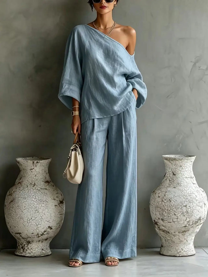 Ariana One Shoulder Matching Set