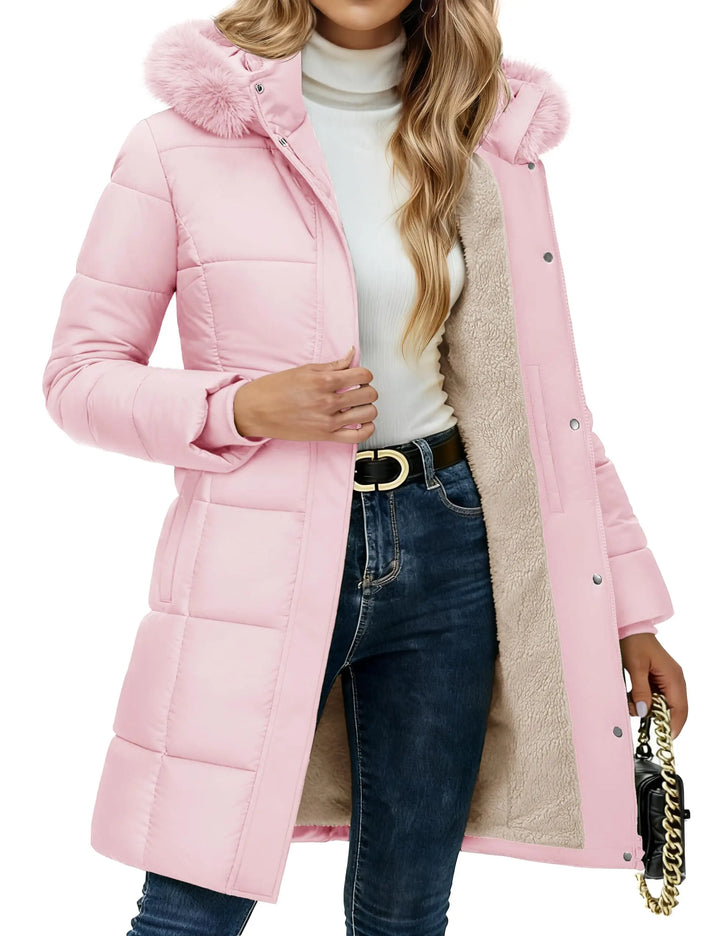 Edith Sherpa Lined Detachable Parka