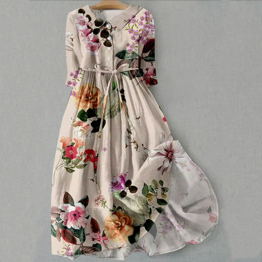 Cosima Floral Midi Dress