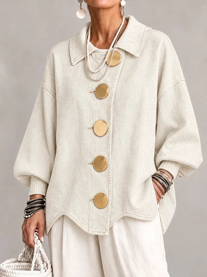 Marnie Button Front Denim Jacket