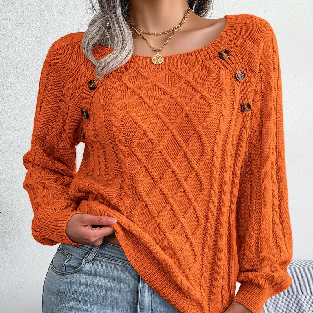 Marlowe Square Neck Sweater