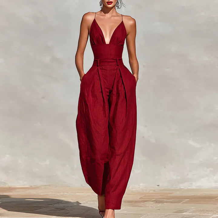 Claire Pocket Lounge Jumpsuit