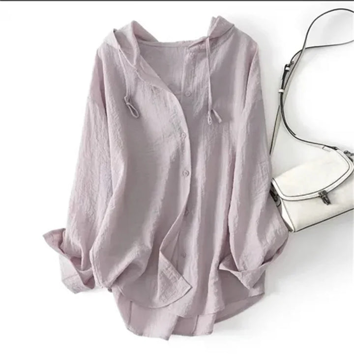 Natalia Hooded Sun Shirt