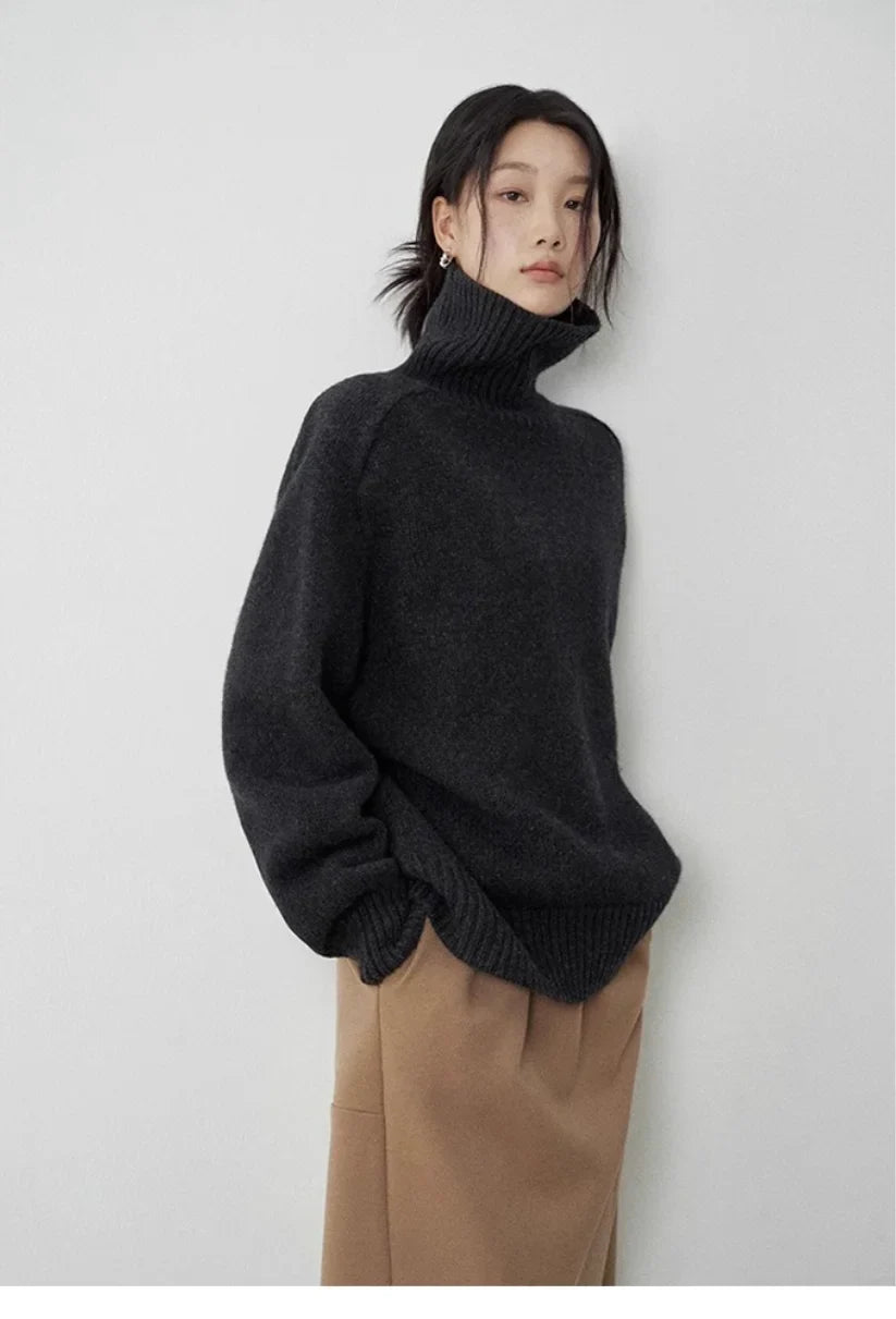 Belisama Turtleneck Wool Sweater