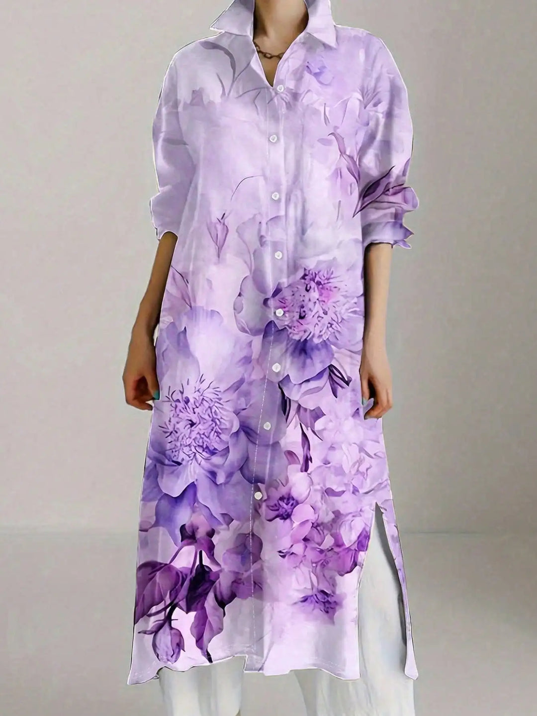 Kaylee Floral Print Maxi Dress
