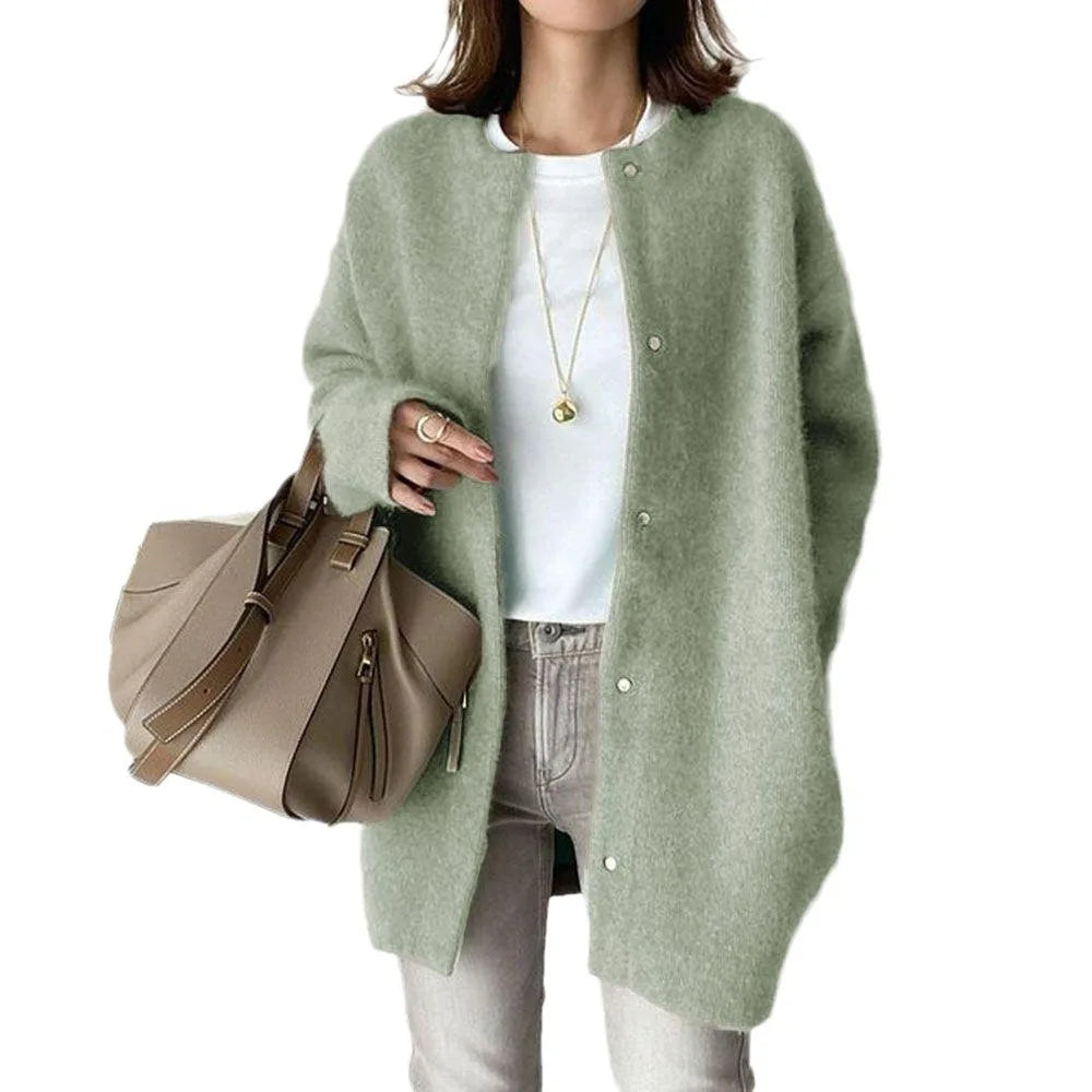 Averil Snap Button Cardigan
