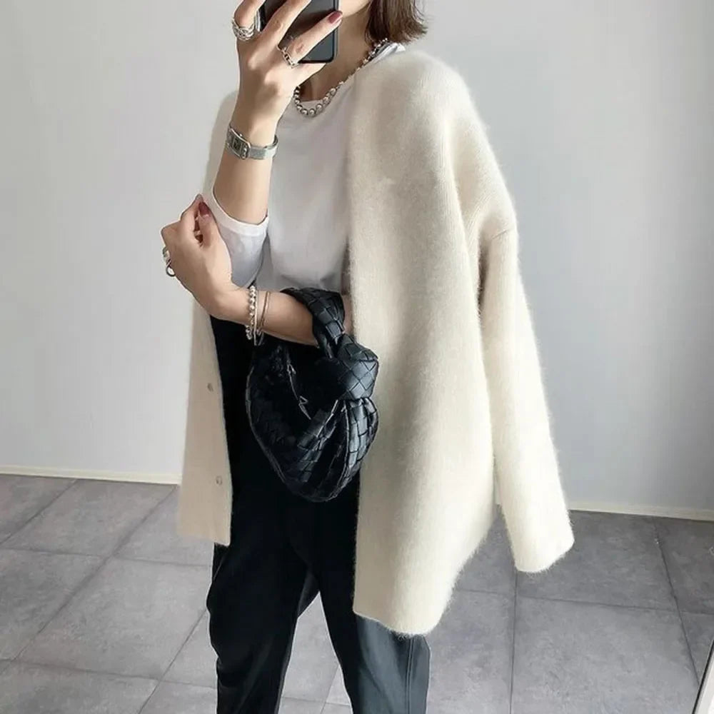 Averil Snap Button Cardigan