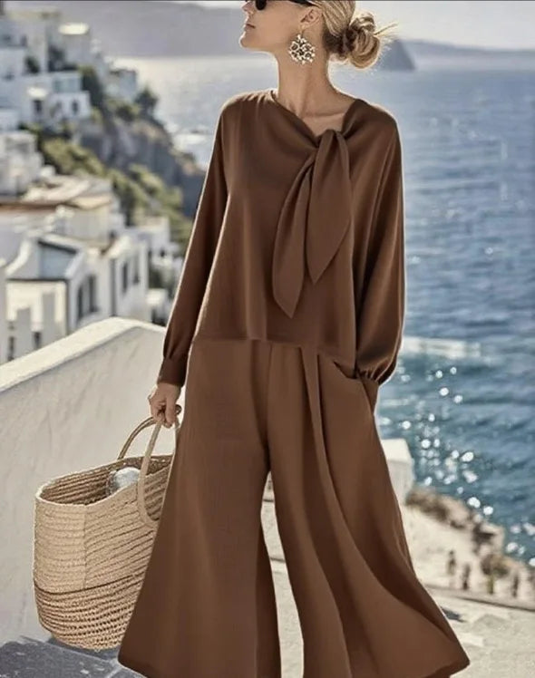 Selena Relaxed Fit Jumpsuit Set