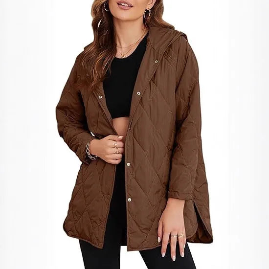 Odessa Quilted Hooded Jacket
