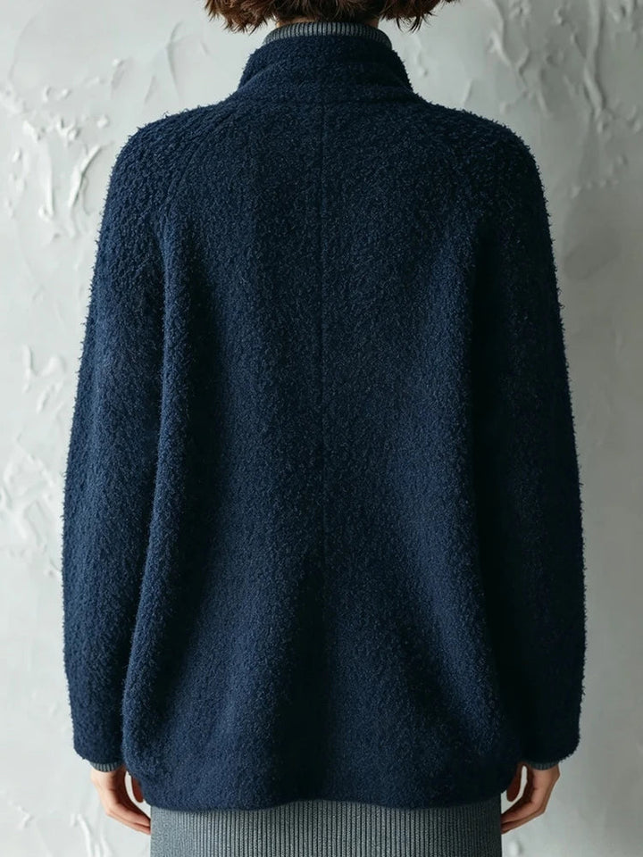 Vittoria Bouclé Stand Collar Jacket