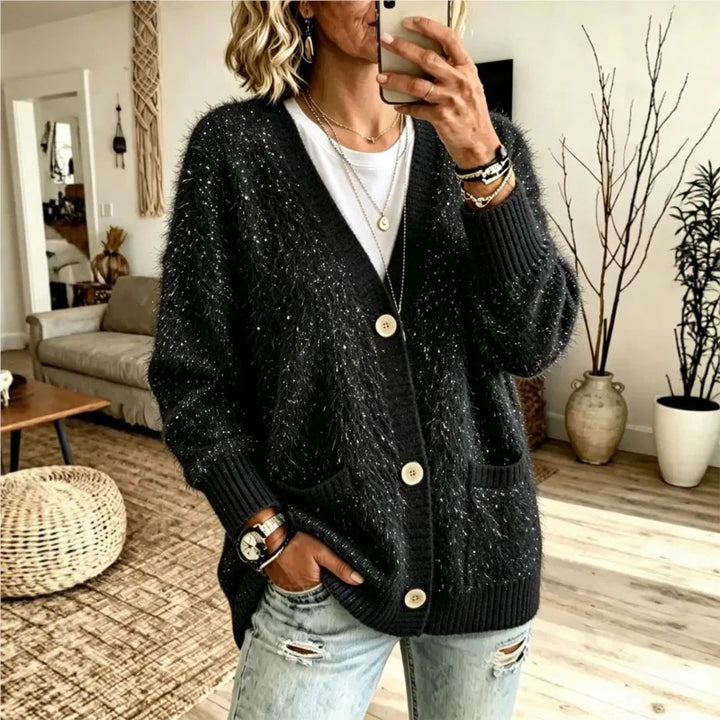 Sabine Button Front Cardigan