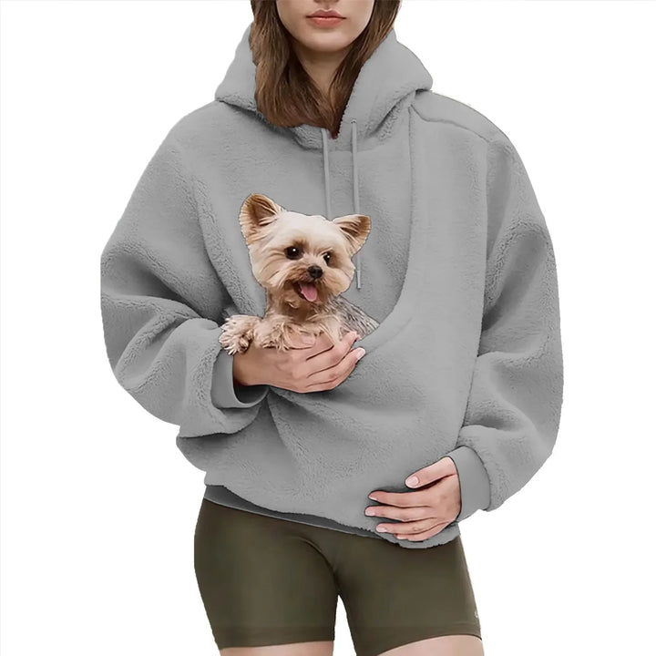 Deliah Pet Pocket Hoodie
