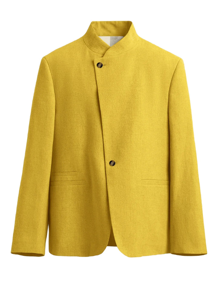 Gideon Mandarin Collar Blazer