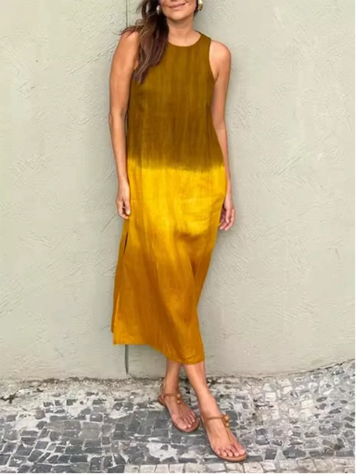 Liora Gradient Relaxed Midi Dress