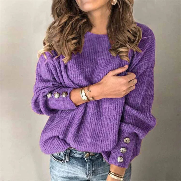 Marlow Button Cuff Sweater