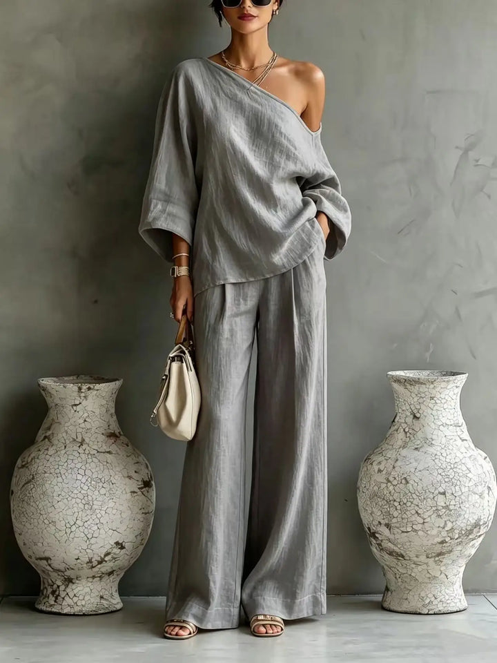 Harlan One Shoulder Matching Set
