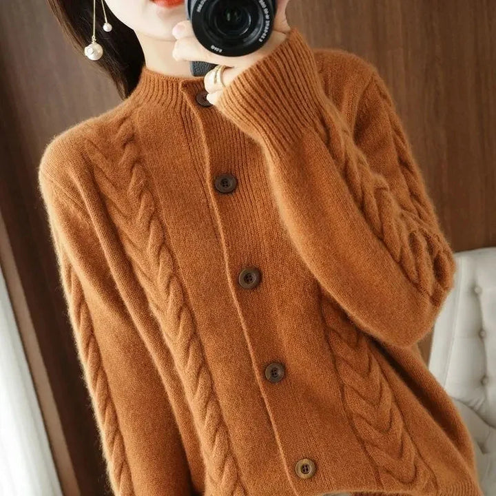 Rosaline Cable Knit Cardigan