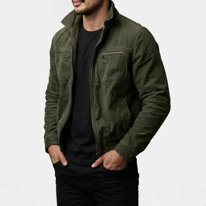 Oberon Corduroy Moto Jacket