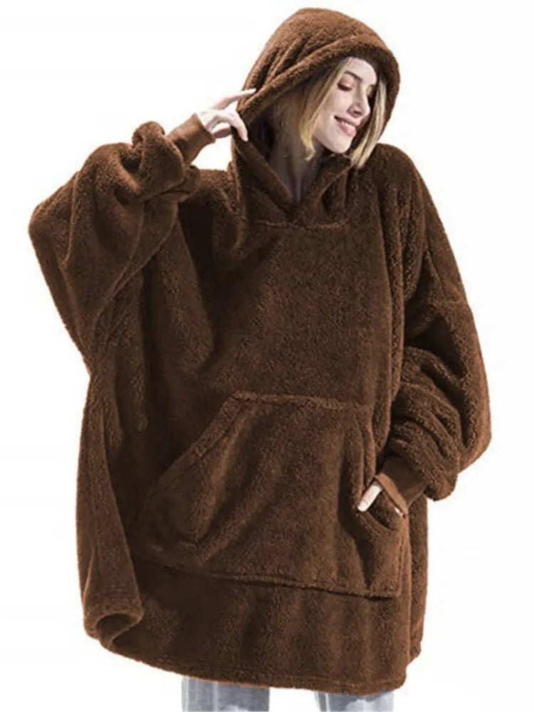 Halcyon Hooded Blanket Pullover