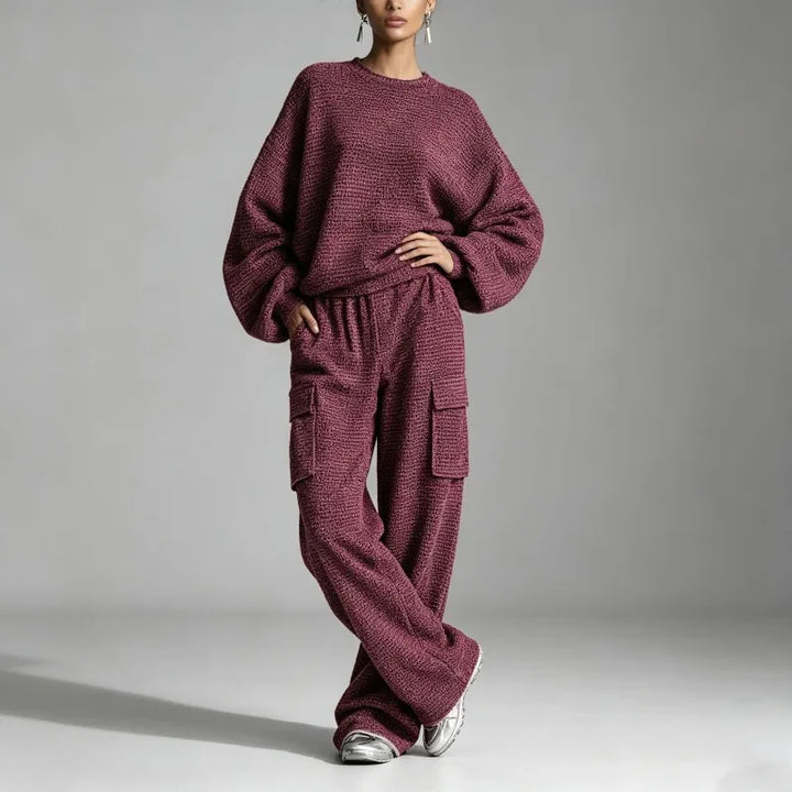 Elodie Cargo Knit Set