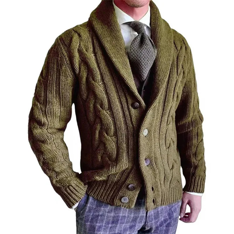 Percival Shawl Collar Cardigan
