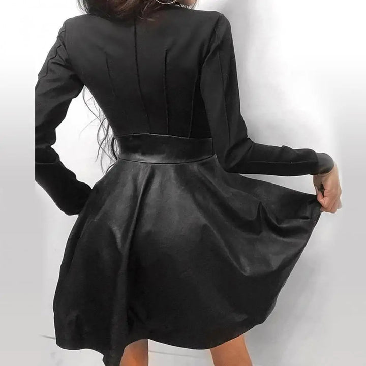 Estelle Front Zip Mini Dress