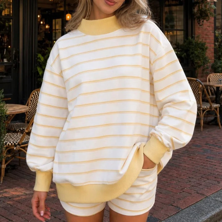 Palomino Striped Pullover Set
