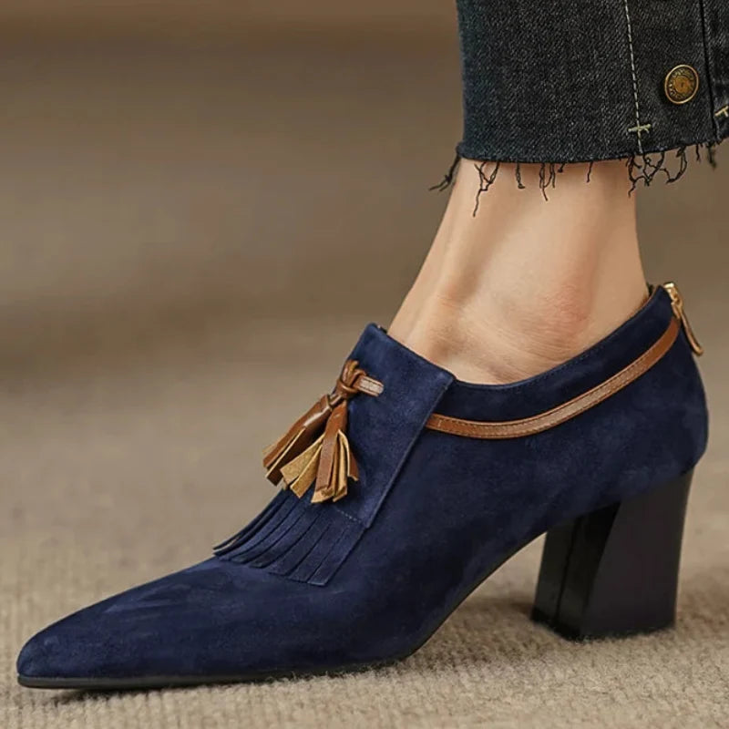 Fernanda Fringe Tassel Pumps