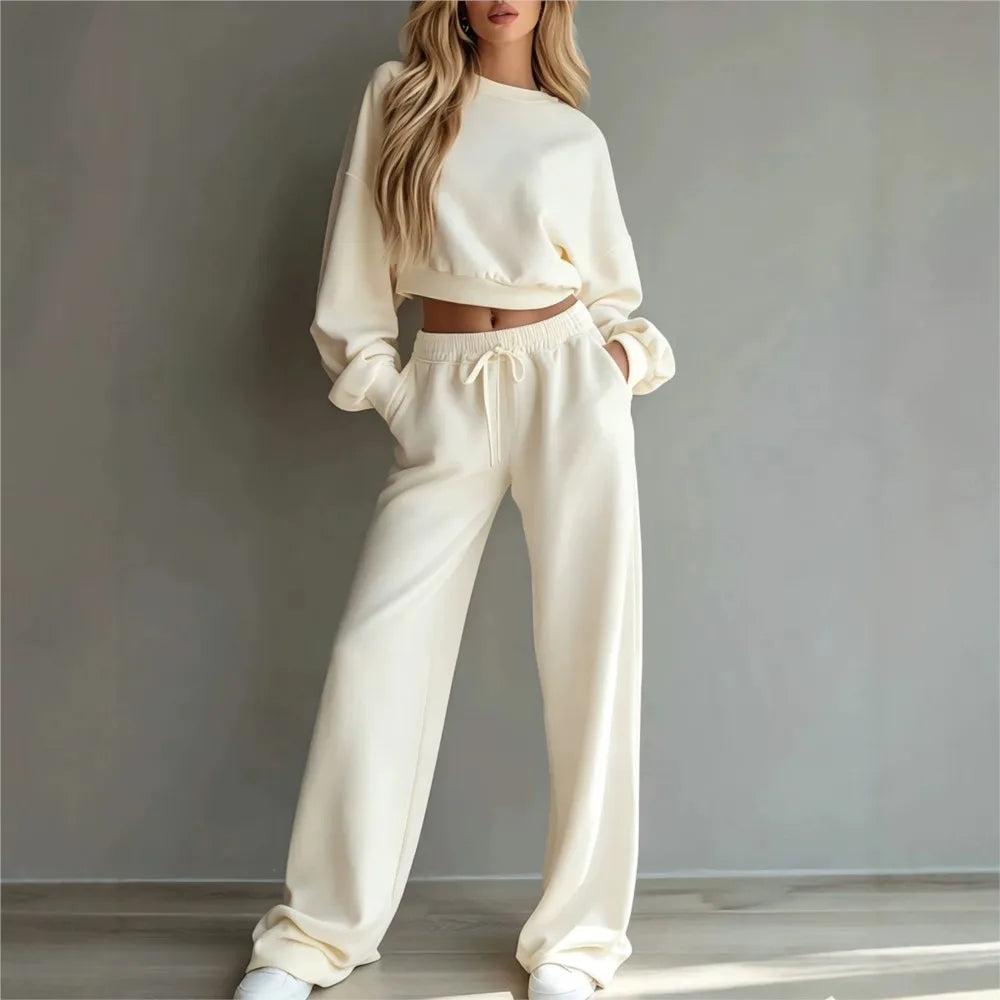Stella Cropped Lounge Set