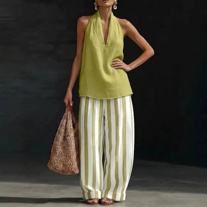 Avalon Relaxed Wide Leg Trouser Set