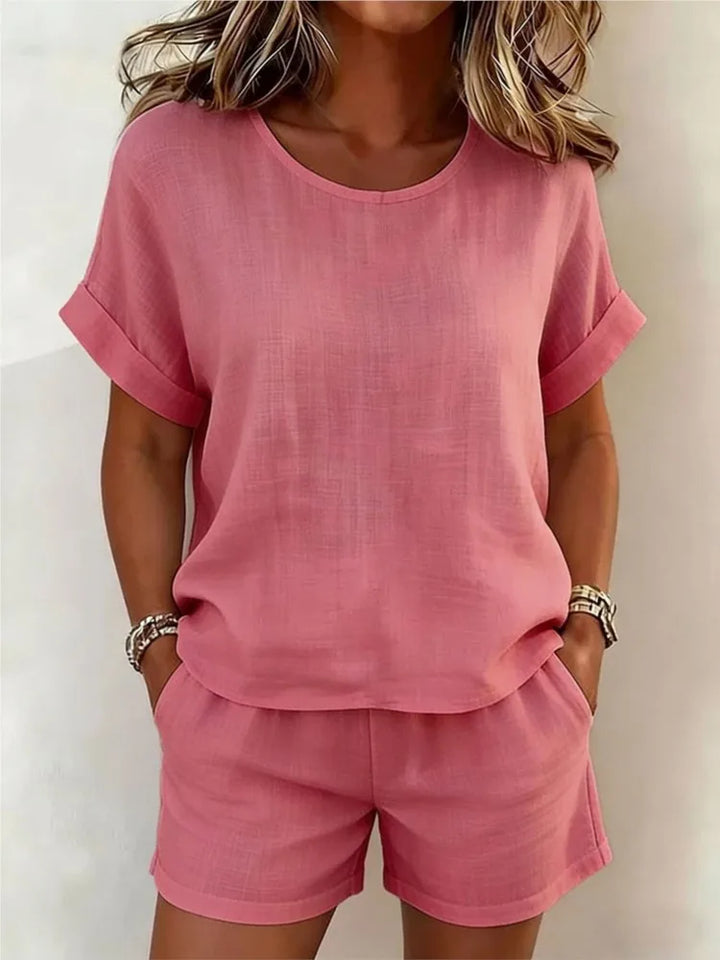 Nayeli Casual Two-Piece Shorts Set
