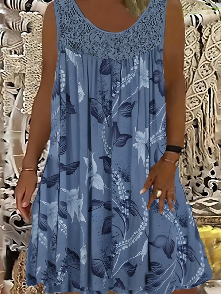 Paula Casual Floral Midi Dress