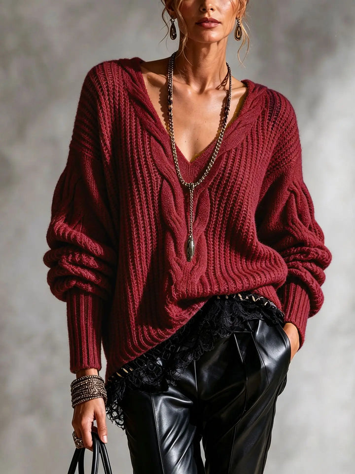 Rosalind Cable Knit Sweater