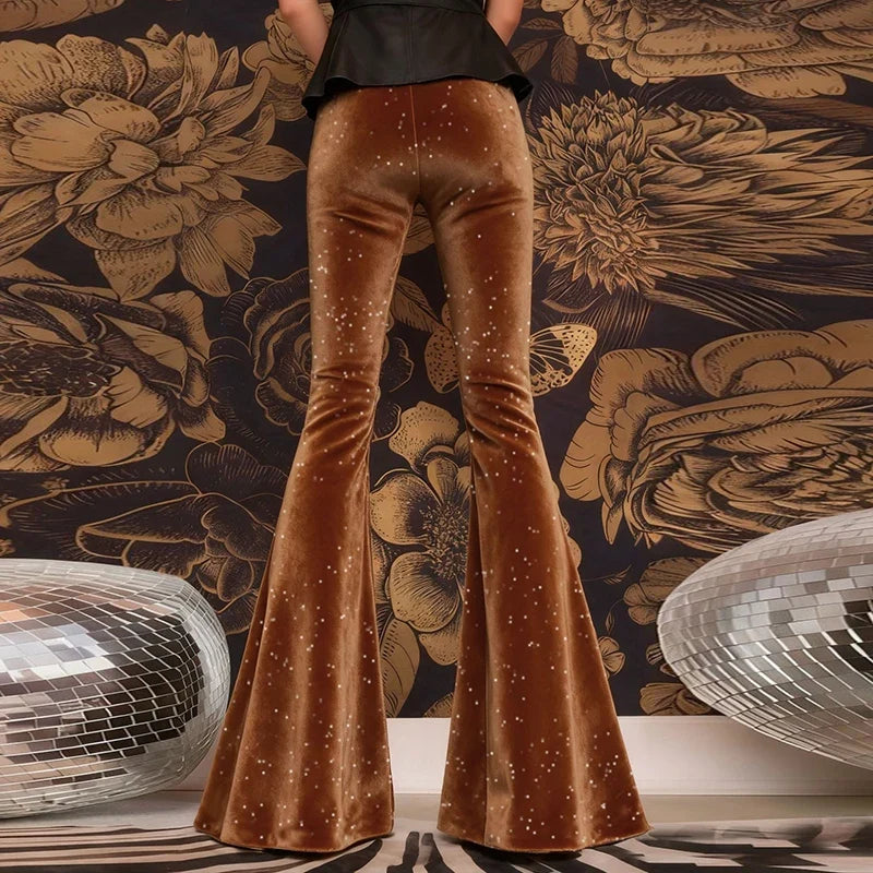Rosamund High Waist Flared Pants