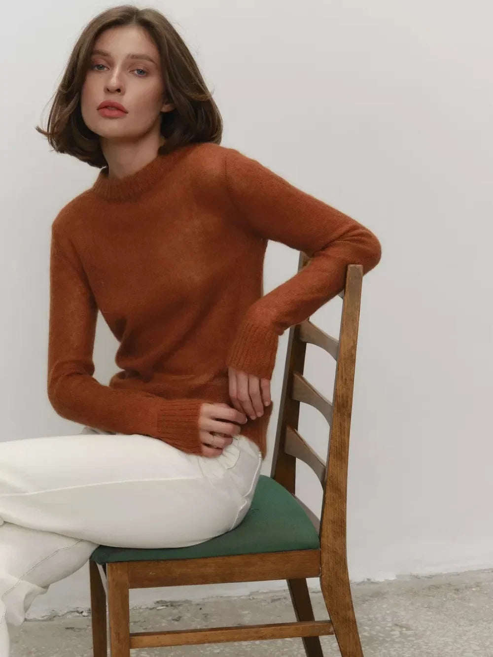 Sansa Mohair Knit Sweater