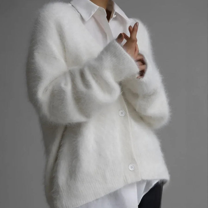 Sabrina Soft Mink Cardigan